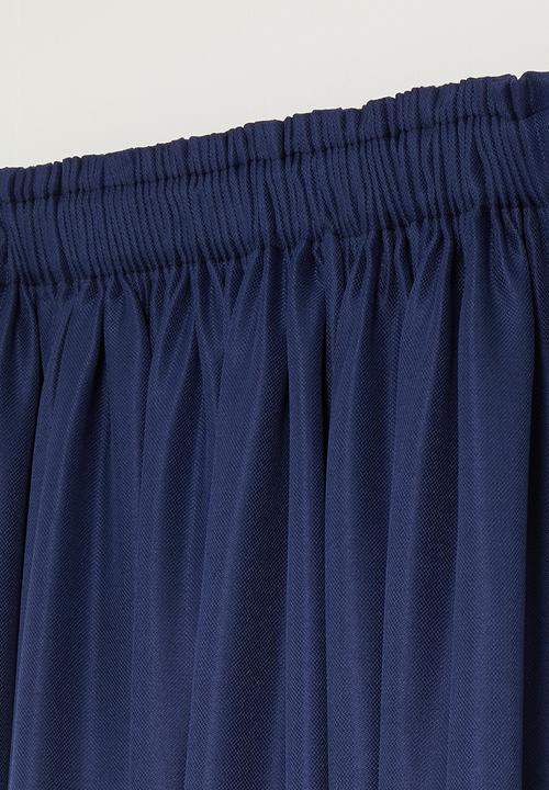 Sixth Floor - Metro self-lined taped curtain - navy