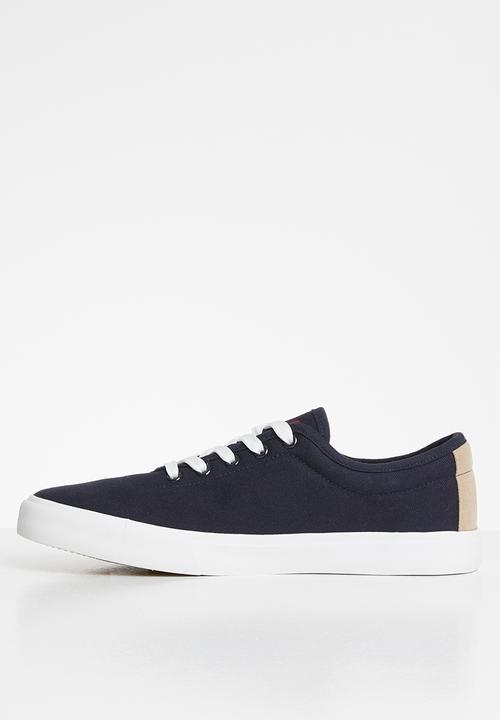 POLO - Leonard side flash sneaker - navy