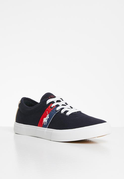 POLO - Leonard side flash sneaker - navy