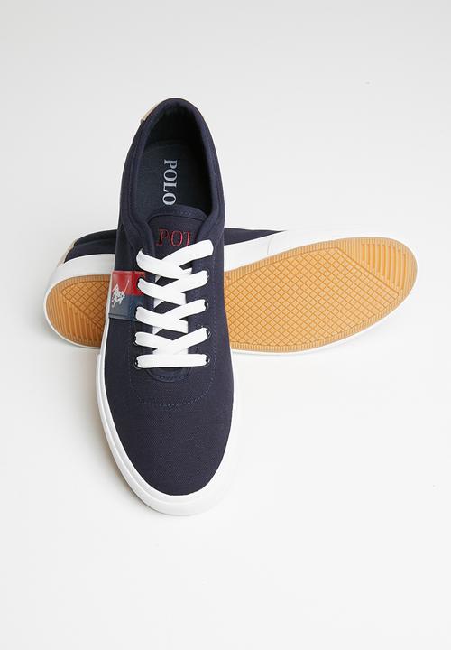 POLO - Leonard side flash sneaker - navy
