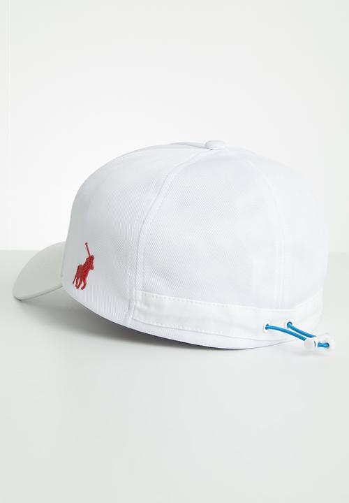 POLO - Mens Burt 3 tone rubber cap - white