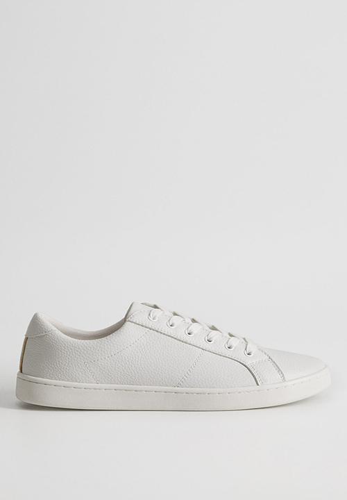 mango white shoes