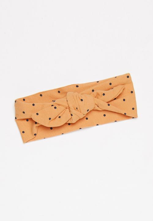 Cotton On - Bundle romper, legging & tie headband - orange