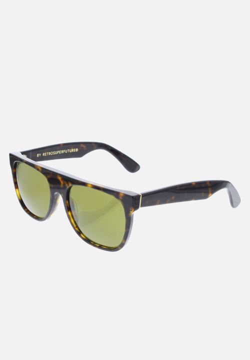 SUPER By Retrosuperfuture® - Flat top sunglasses 55-18-145 -green