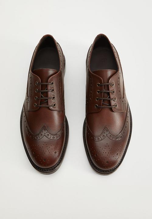 MANGO - Shoes leonapa - brown