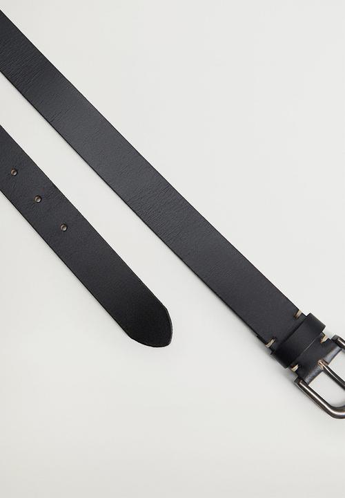 MANGO - Belt ivan - black