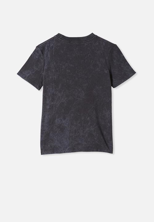 Cotton On - Co-lab short sleeve tee - charcoal 