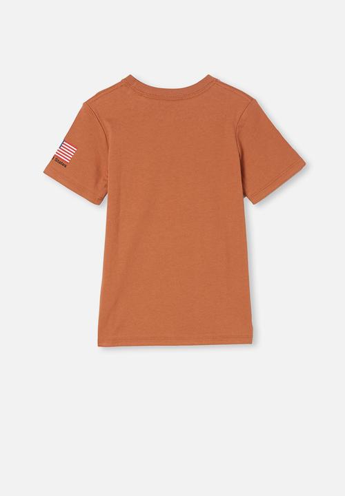 Cotton On - Co-lab short sleeve tee - amber