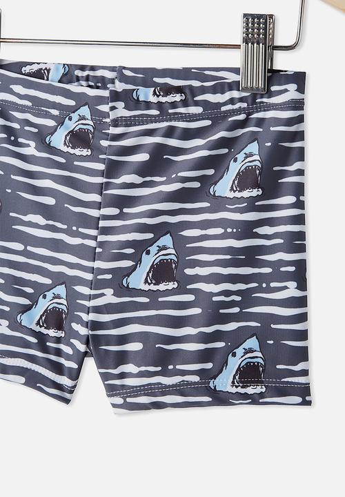 Cotton On - Billy boyleg swim trunk - grey