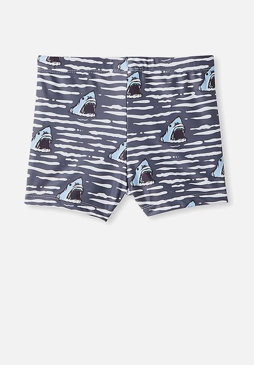 Cotton On - Billy boyleg swim trunk - grey