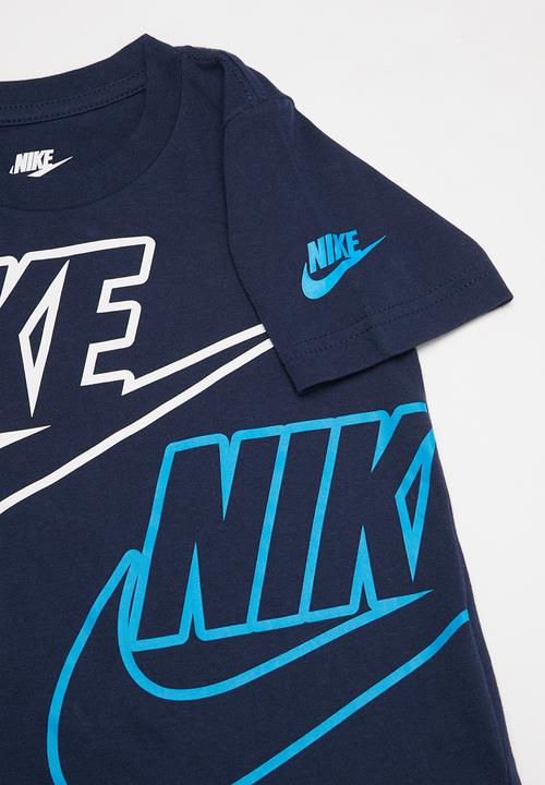 Nike - Nike boys nsw cargo short set - navy & grey 