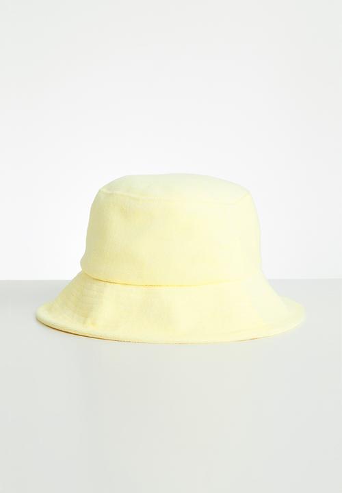 Rubi - Bianca bucket hat - lemon terry