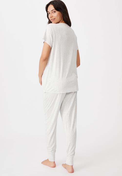 Cotton On - Sleep recovery maternity pant - grey