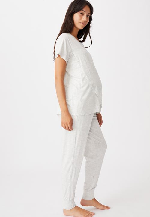 Cotton On - Sleep recovery maternity pant - grey