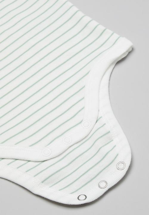 Cotton On - 4 pack singlet bubbysuit - multi