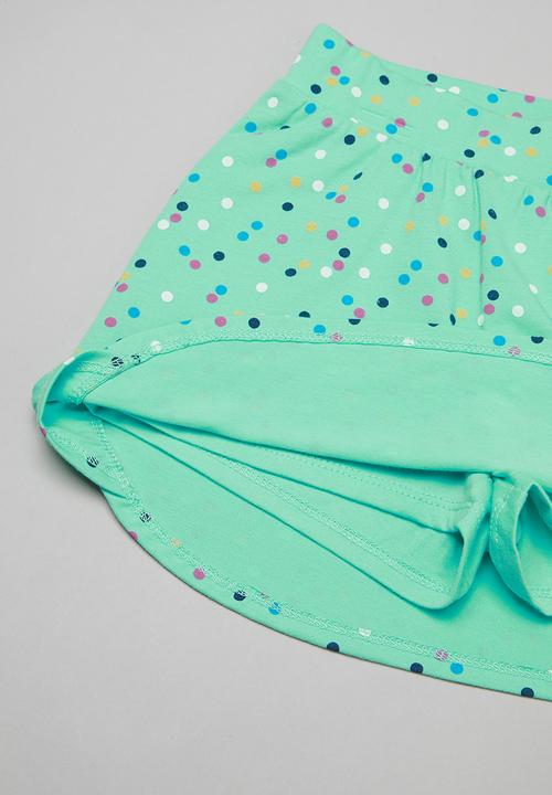 Nike - Nike girls dot scooter set - green & white 