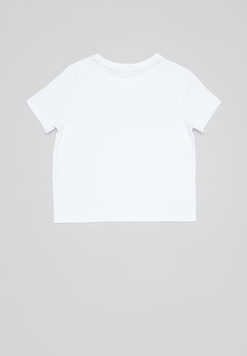 FILA - Storm crop box tee - white