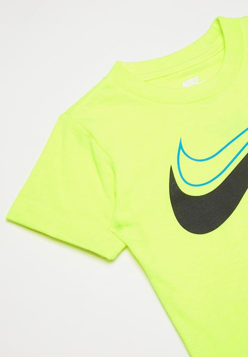Nike - Nkb nsw swoosh short set - black & yellow