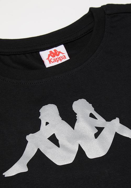 KAPPA - Authentic riter tee - black & white
