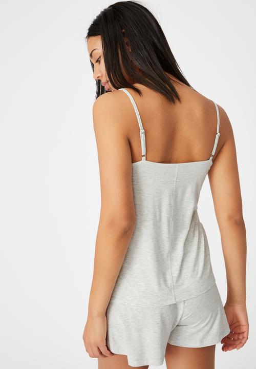 Cotton On - Sleep recovery cami tank - grey