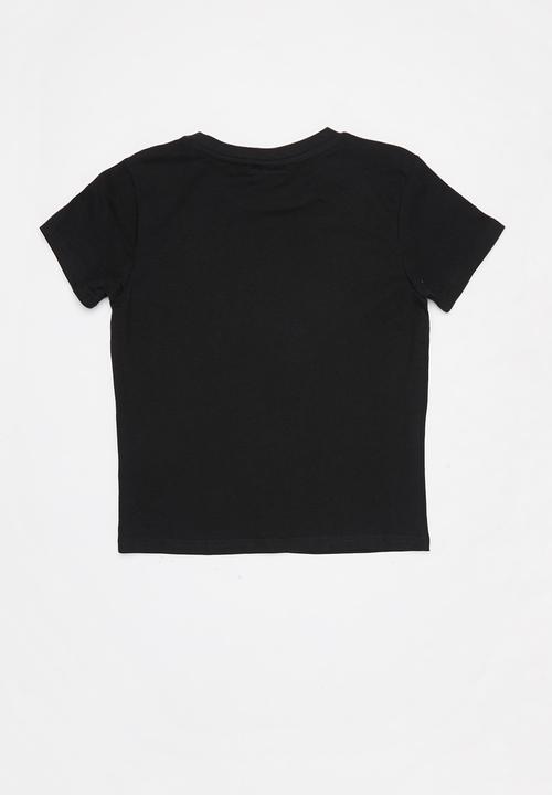 KAPPA - Authentic stardot tee - black & white