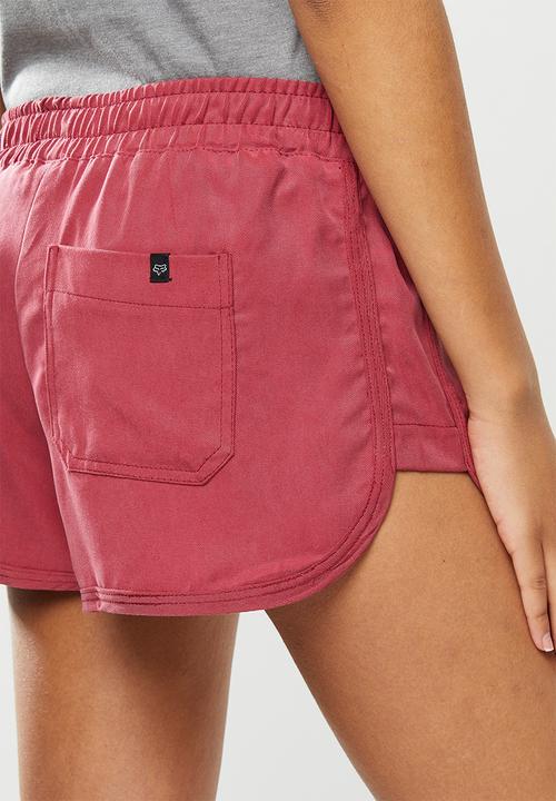 Fox - Back in the saddle short - dusty red