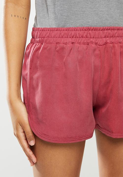 Fox - Back in the saddle short - dusty red