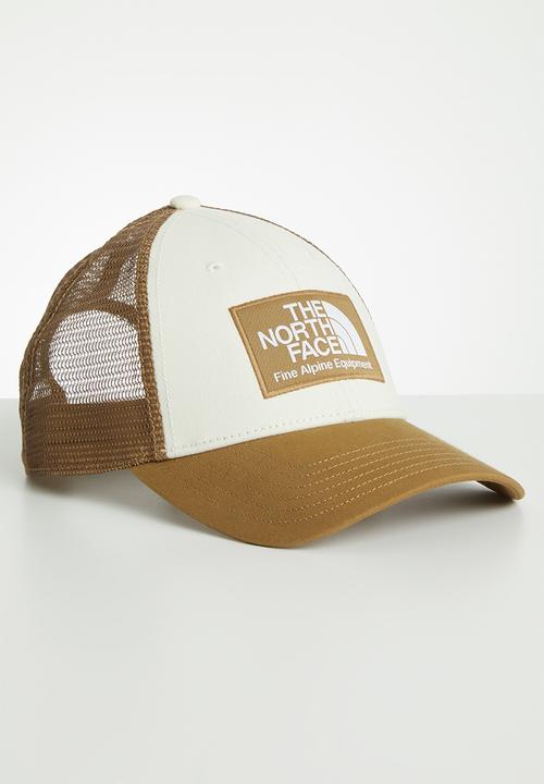 The North Face - Mudder trucker hat - Utility brown-vintage white