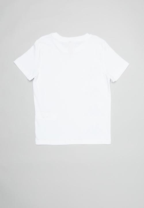 KAPPA - Authentic stardot tee - white & black