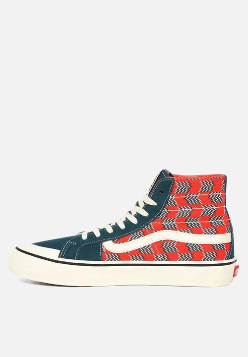 Vans - SK8-Hi 138 decon sf - (mod checkerboard) atlantic deep/antique white