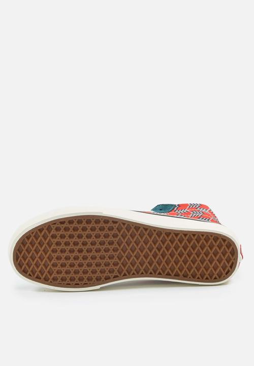 Vans - SK8-Hi 138 decon sf - (mod checkerboard) atlantic deep/antique white