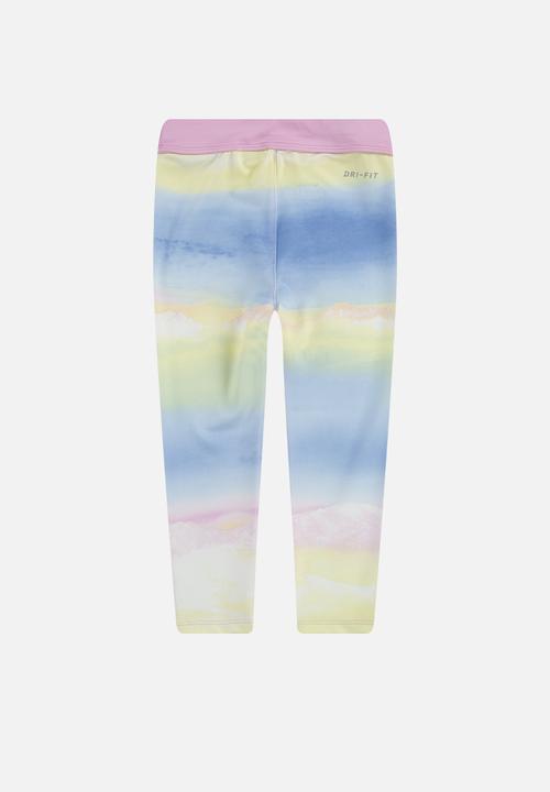 Nike - Nike girls all over print tech pack legging - multi 