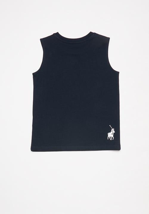 POLO - Boys bryan printed vest - navy
