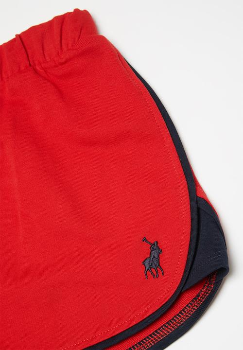 POLO - Girls megan short - red