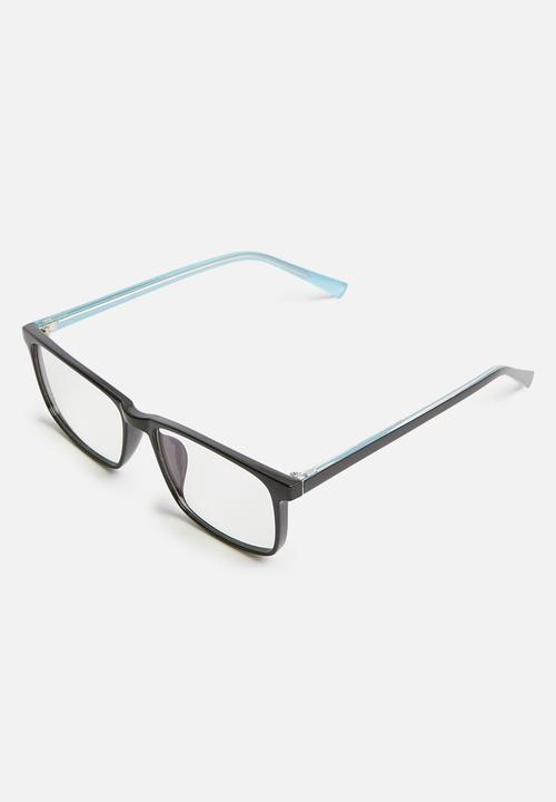 Superbalist - Hayden blue light glasses- black & blue