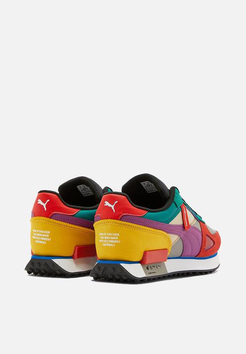 PUMA Select - Future Rider HF The Hundreds - molten lava-amethyst-puma white