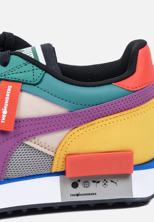 PUMA Select - Future Rider HF The Hundreds - molten lava-amethyst-puma white