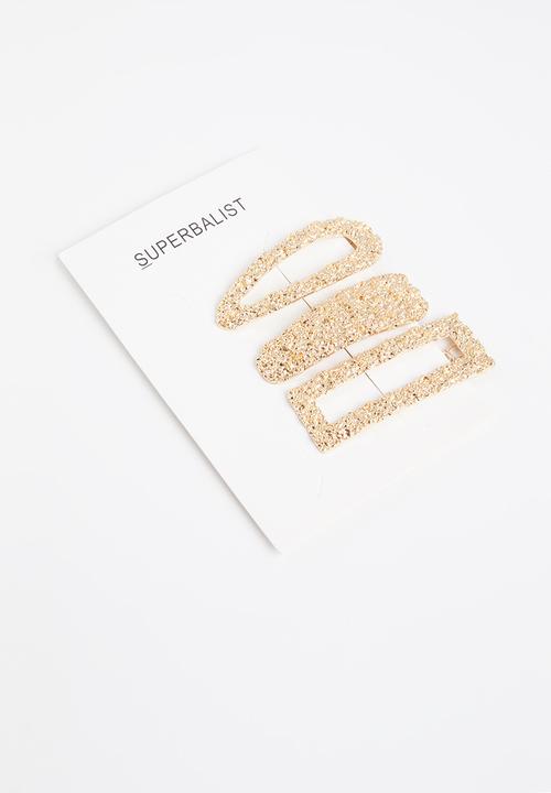 Superbalist - Barette set - gold