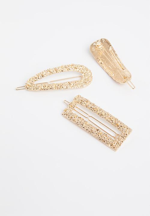 Superbalist - Barette set - gold