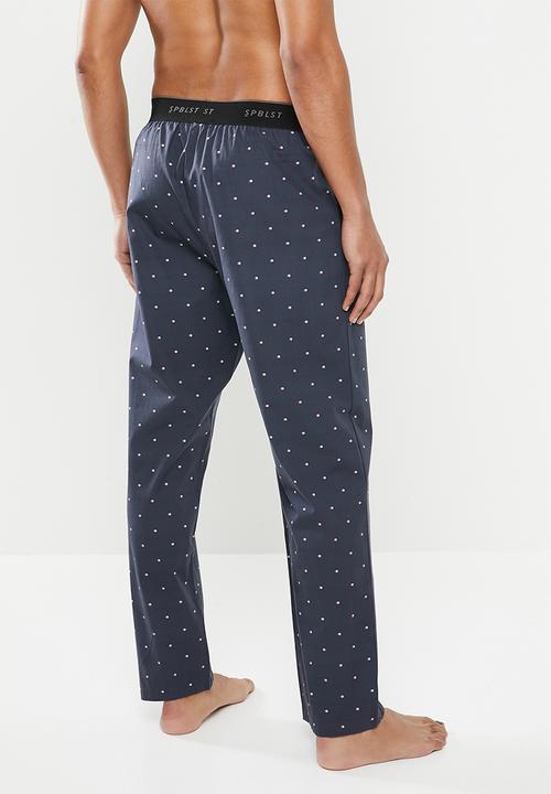 Superbalist - Woven sleep pants - navy