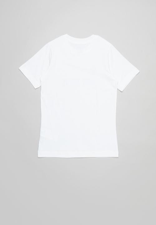 Nike - Boys nike sportswear tee jdi swoosh - white