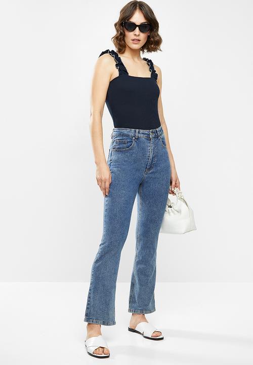 Jacqueline de Yong - Fulla strap top - navy