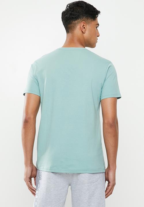 Salomon - Underscore short sleeve tee - stone blue
