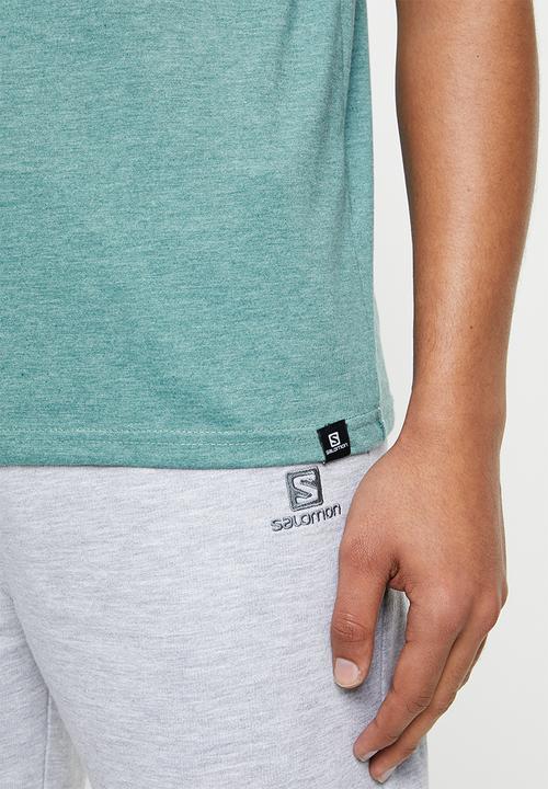 Salomon - Community short sleeve tee m - green 
