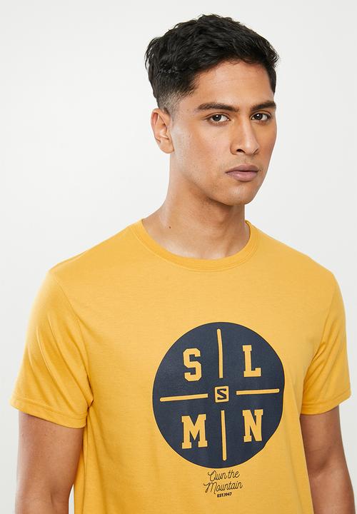 Salomon - Community short sleeve tee - yellow 
