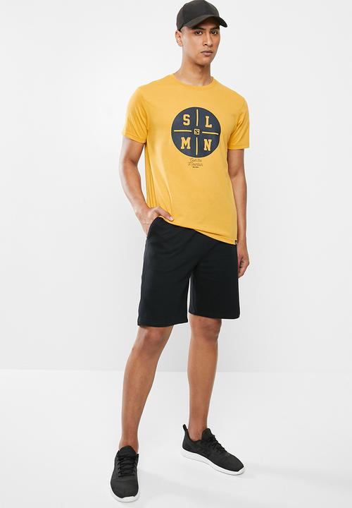 Salomon - Community short sleeve tee - yellow 