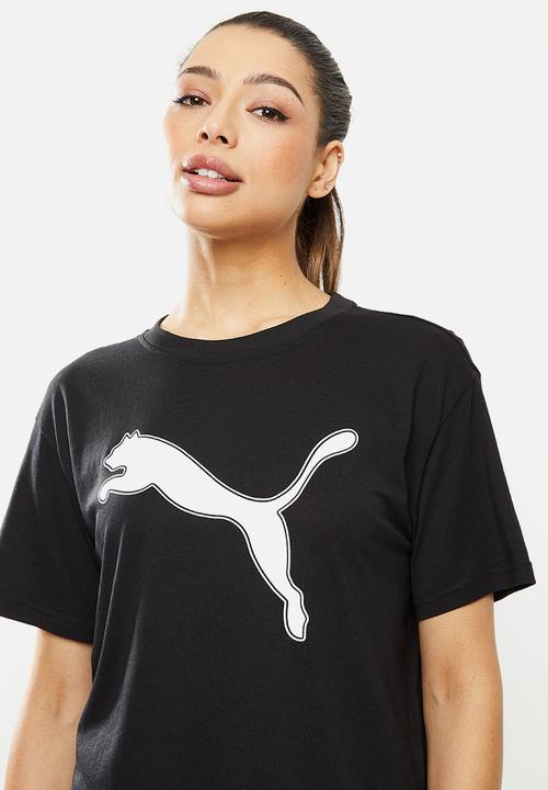 PUMA - Modern sports logo tee - black