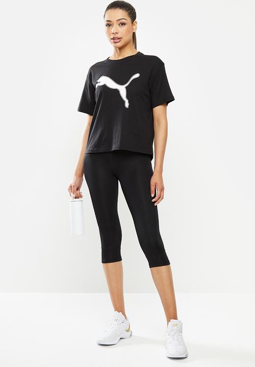 PUMA - Modern sports logo tee - black