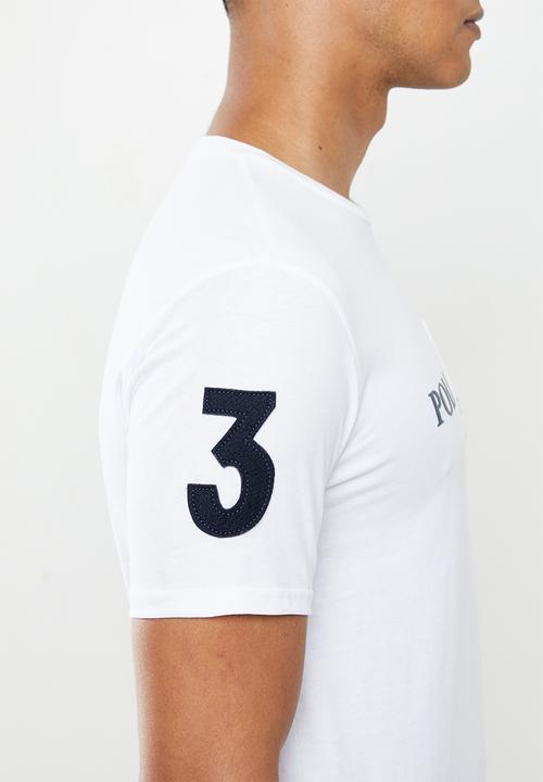 POLO - Marlon equestrian tee - white