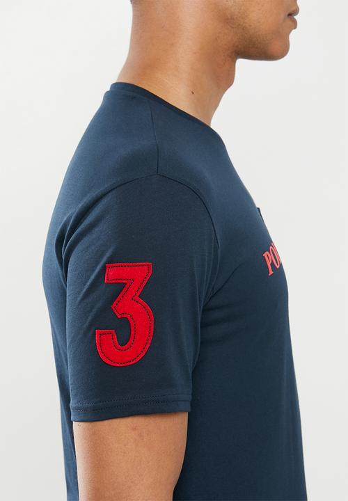 POLO - Marlon equestrian tee - navy